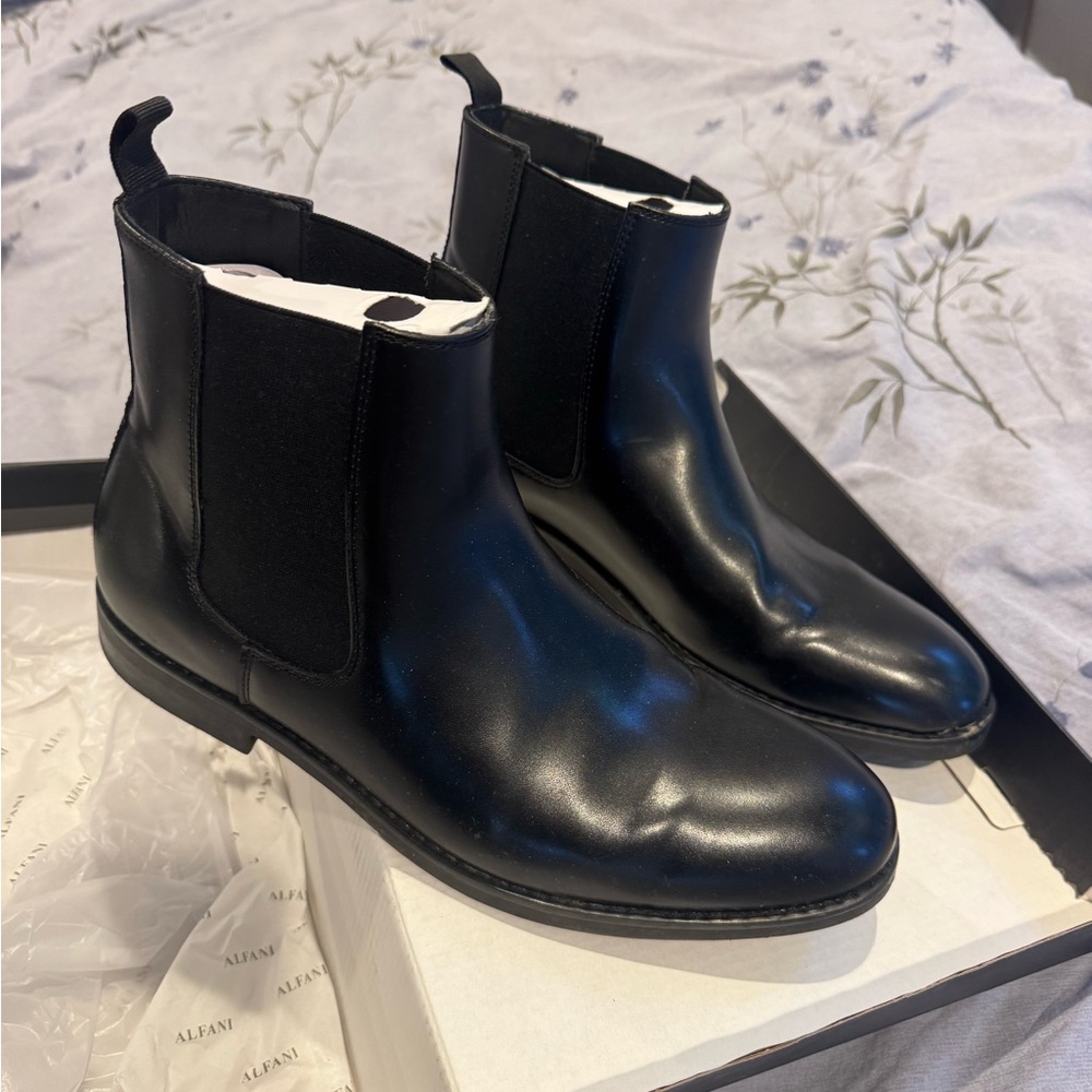 Alfani Men's Chelsea boots Luka 2 Black